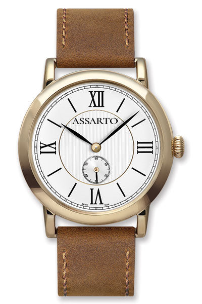 AVANTGARDE Klassische Armbanduhr im Bauhaus-Stil Herren