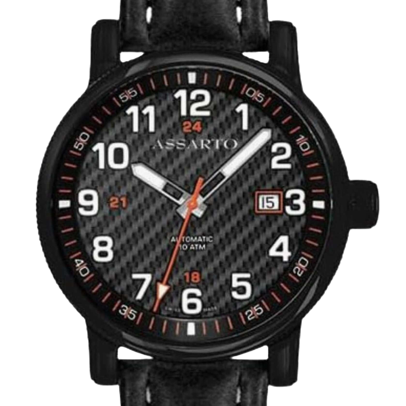 MASTERPIECE Automatikuhr Carbon Herren