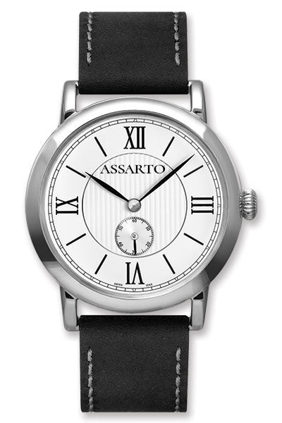AVANTGARDE Klassische Armbanduhr im Bauhaus-Stil Herren